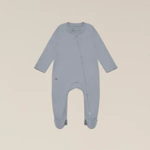 Organic Cotton Baby Sleepsuit - Ocean