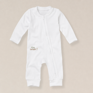Organic Cotton Footless Baby Sleepsuit